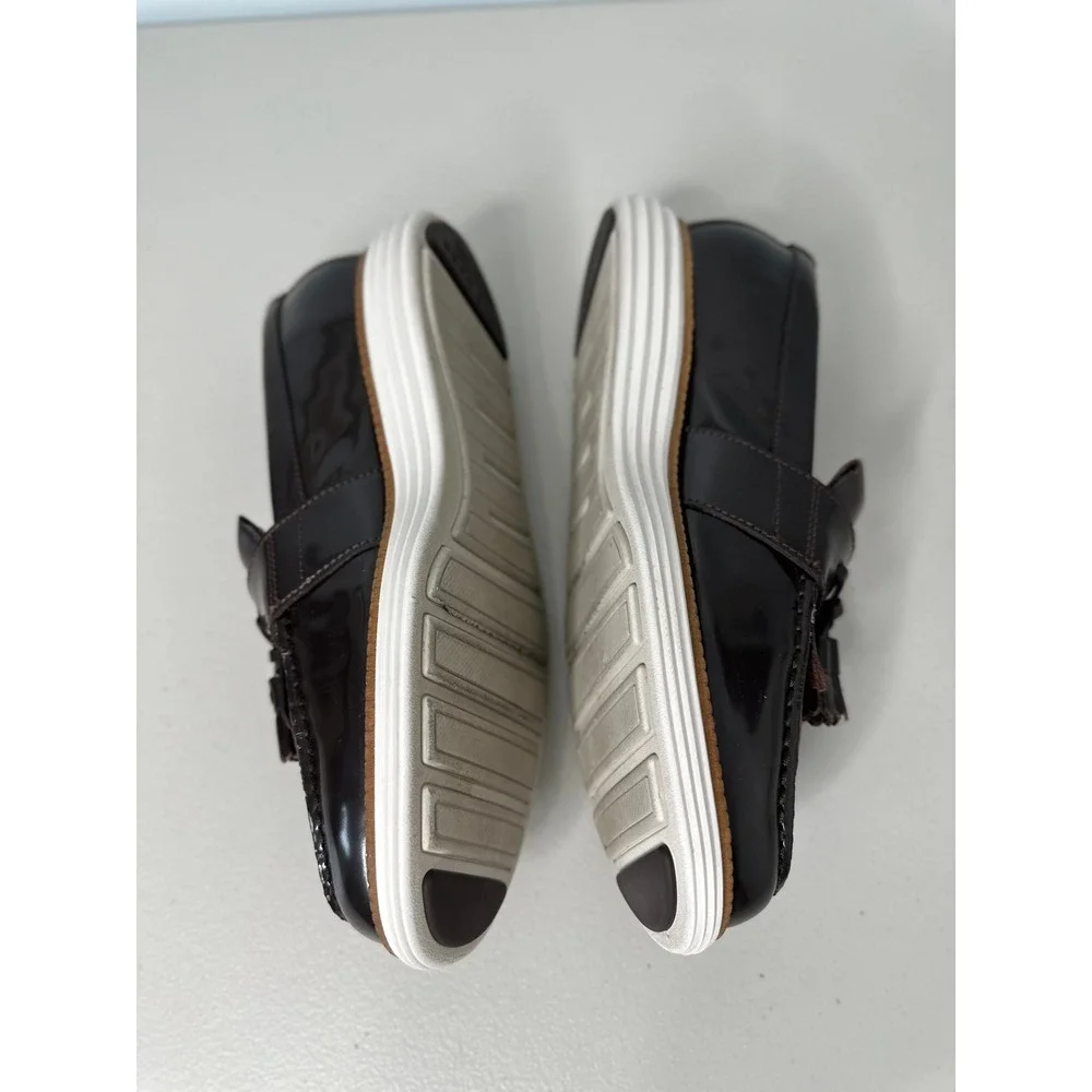 Cole Haan OriginalGrand Loafers Size 8.5M Brown Tassel Kiltie Preppy C36509